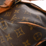 LOUIS VUITTON ルイヴィトン モノグラム ソミュール 43 ブラウン M42252 レディース モノグラムキャンバス ショルダーバッグ Bランク 中古 銀蔵