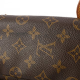 LOUIS VUITTON ルイヴィトン モノグラム ソミュール 43 ブラウン M42252 レディース モノグラムキャンバス ショルダーバッグ Bランク 中古 銀蔵