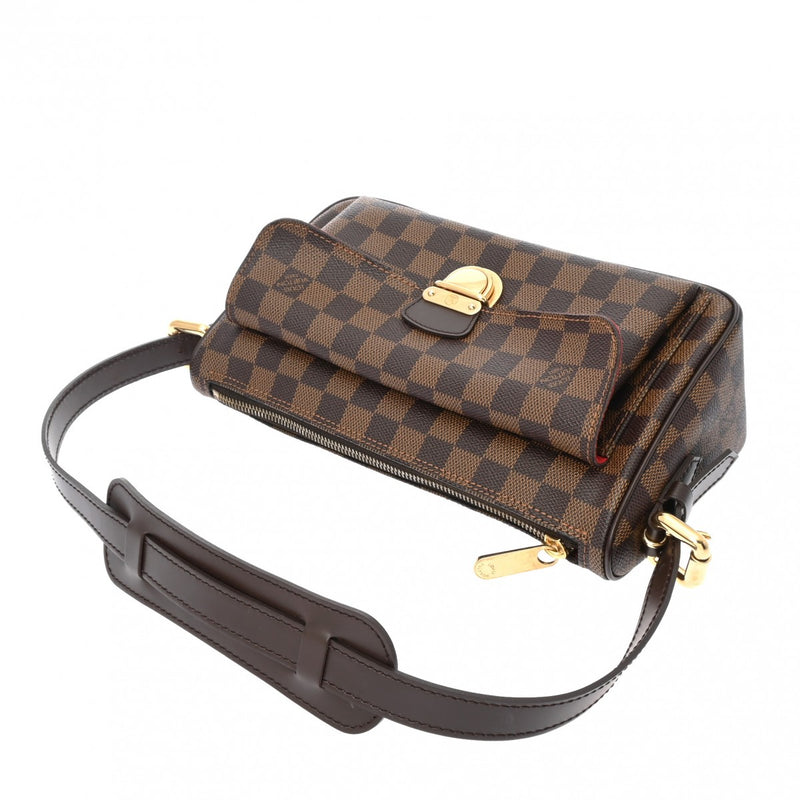 LOUIS VUITTON ルイヴィトン ダミエ ラヴェッロ GM ブラウン N60006 レディース ダミエキャンバス ショルダーバッグ Aランク 中古 銀蔵