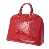 LOUIS VUITTON ルイヴィトン モノグラムヴェルニ アルマ PM ローズアンディアン M91770 レディース モノグラムヴェルニ ハンドバッグ ABランク 中古 銀蔵