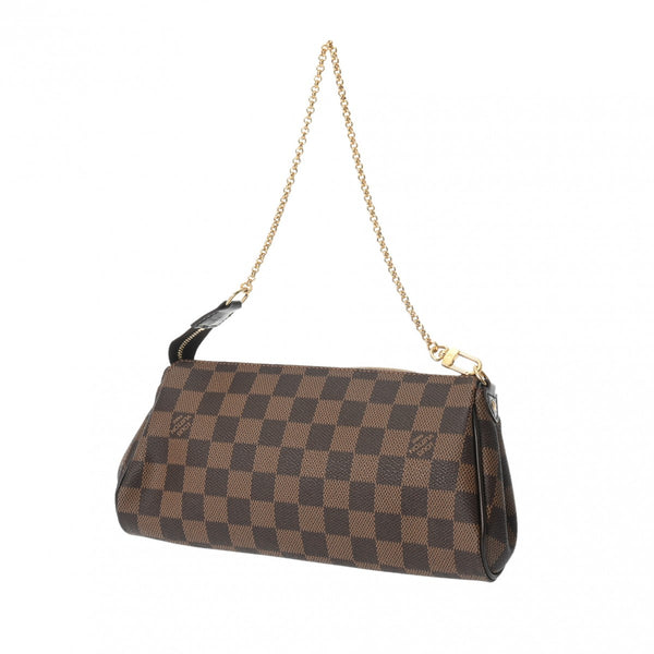 LOUIS VUITTON ルイヴィトン ダミエ エヴァ 2WAY ブラウン N55213 レディース ダミエキャンバス ショルダーバッグ Aランク 中古 銀蔵