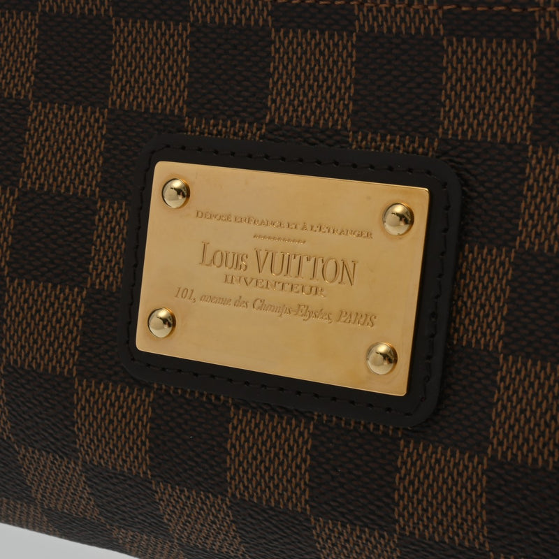 LOUIS VUITTON ルイヴィトン ダミエ エヴァ 2WAY ブラウン N55213 レディース ダミエキャンバス ショルダーバッグ Aランク 中古 銀蔵