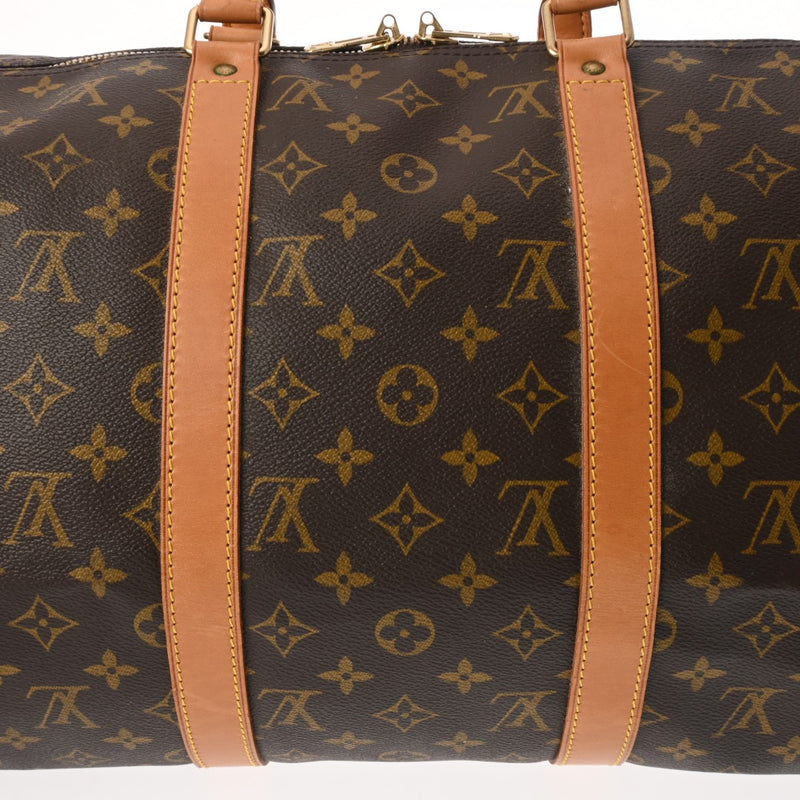 LOUIS VUITTON ルイヴィトン モノグラム キーポル 50 ブラウン M41426 ユニセックス モノグラムキャンバス ボストンバッグ Bランク 中古 銀蔵