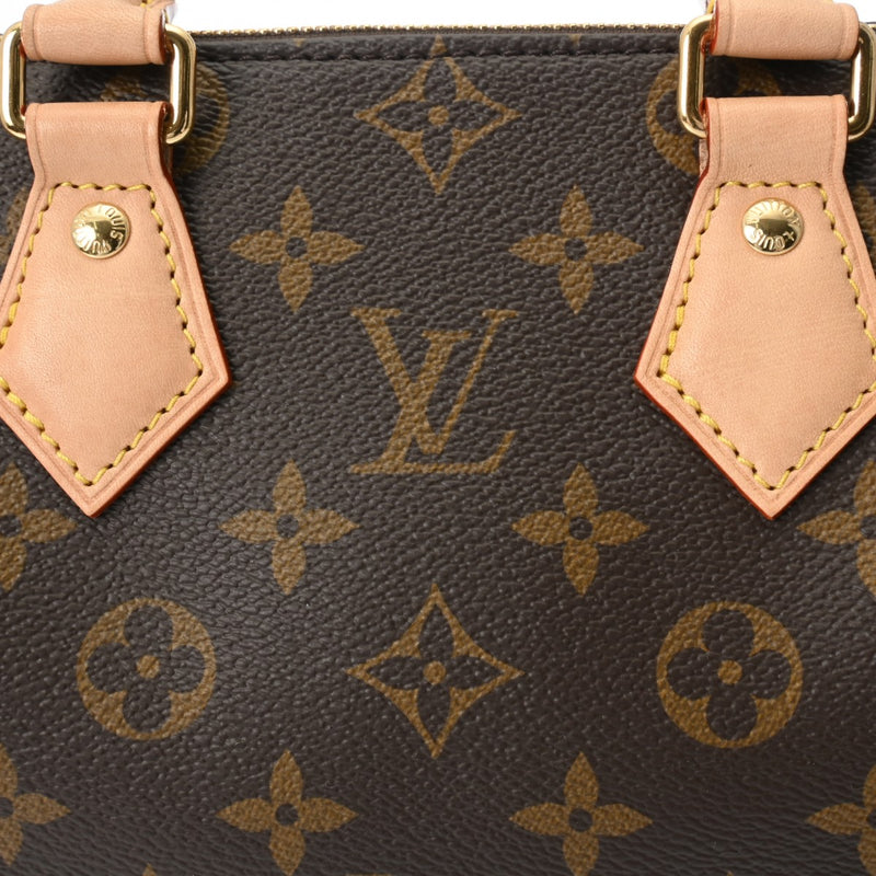 LOUIS VUITTON ルイヴィトン モノグラム スピーディ バンドリエール 20 2WAY  ブラウン M46234 レディース モノグラムキャンバス ハンドバッグ Aランク 中古 銀蔵