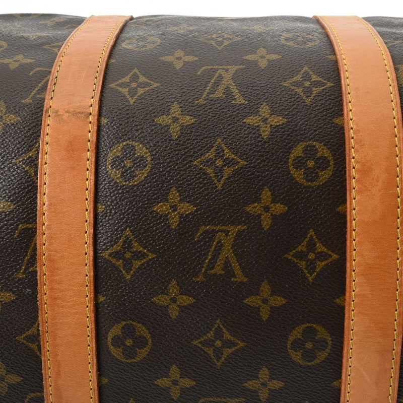 LOUIS VUITTON ルイヴィトン モノグラム キーポル バンドリエール 55 ブラウン M41414 ユニセックス モノグラムキャンバス ボストンバッグ Bランク 中古 銀蔵