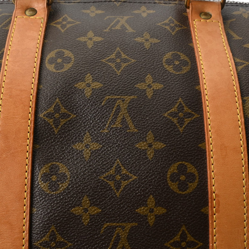 LOUIS VUITTON ルイヴィトン モノグラム キーポル バンドリエール 55 ブラウン M41414 ユニセックス モノグラムキャンバス ボストンバッグ Bランク 中古 銀蔵