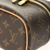 LOUIS VUITTON ルイヴィトン モノグラム ニース ナノ バニティバッグ ブラウン M44936 レディース モノグラムキャンバス ハンドバッグ 新同 中古 銀蔵