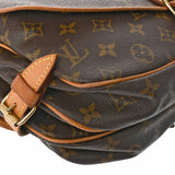 LOUIS VUITTON ルイヴィトン モノグラム ソミュール 30 ブラウン M42256 レディース モノグラムキャンバス ショルダーバッグ Bランク 中古 銀蔵