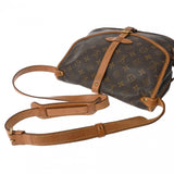 LOUIS VUITTON ルイヴィトン モノグラム ソミュール 30 ブラウン M42256 レディース モノグラムキャンバス ショルダーバッグ Bランク 中古 銀蔵