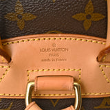 LOUIS VUITTON ルイヴィトン モノグラム ミニ モンスリ ブラウン M51137 レディース モノグラムキャンバス リュック・デイパック ABランク 中古 銀蔵