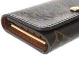 LOUIS VUITTON ルイヴィトン モノグラム ミュルティクレ 4 ブラウン M62631 ユニセックス モノグラムキャンバス キーケース 新同 中古 銀蔵