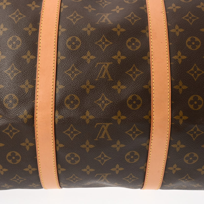 LOUIS VUITTON ルイヴィトン モノグラム キーポル バンドリエール 60 ブラウン M41412 ユニセックス モノグラムキャンバス ボストンバッグ ABランク 中古 銀蔵