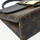 LOUIS VUITTON ルイヴィトン モノグラム ロッキー BB 2WAY ノワール Ｍ44141 レディース モノグラムキャンバス ハンドバッグ Aランク 中古 銀蔵