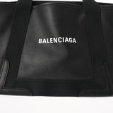 BALENCIAGA バレンシアガ ネイビーカバス S ブラック 339933 レディース レザー ハンドバッグ ABランク 中古 銀蔵