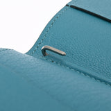HERMES エルメス アジェンダ GM ターコイズ □Q刻印(2013年頃) ユニセックス シェーブル 手帳カバー Aランク 中古 銀蔵