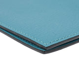 HERMES エルメス アジェンダ GM ターコイズ □Q刻印(2013年頃) ユニセックス シェーブル 手帳カバー Aランク 中古 銀蔵