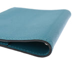 HERMES エルメス アジェンダ GM ターコイズ □Q刻印(2013年頃) ユニセックス シェーブル 手帳カバー Aランク 中古 銀蔵