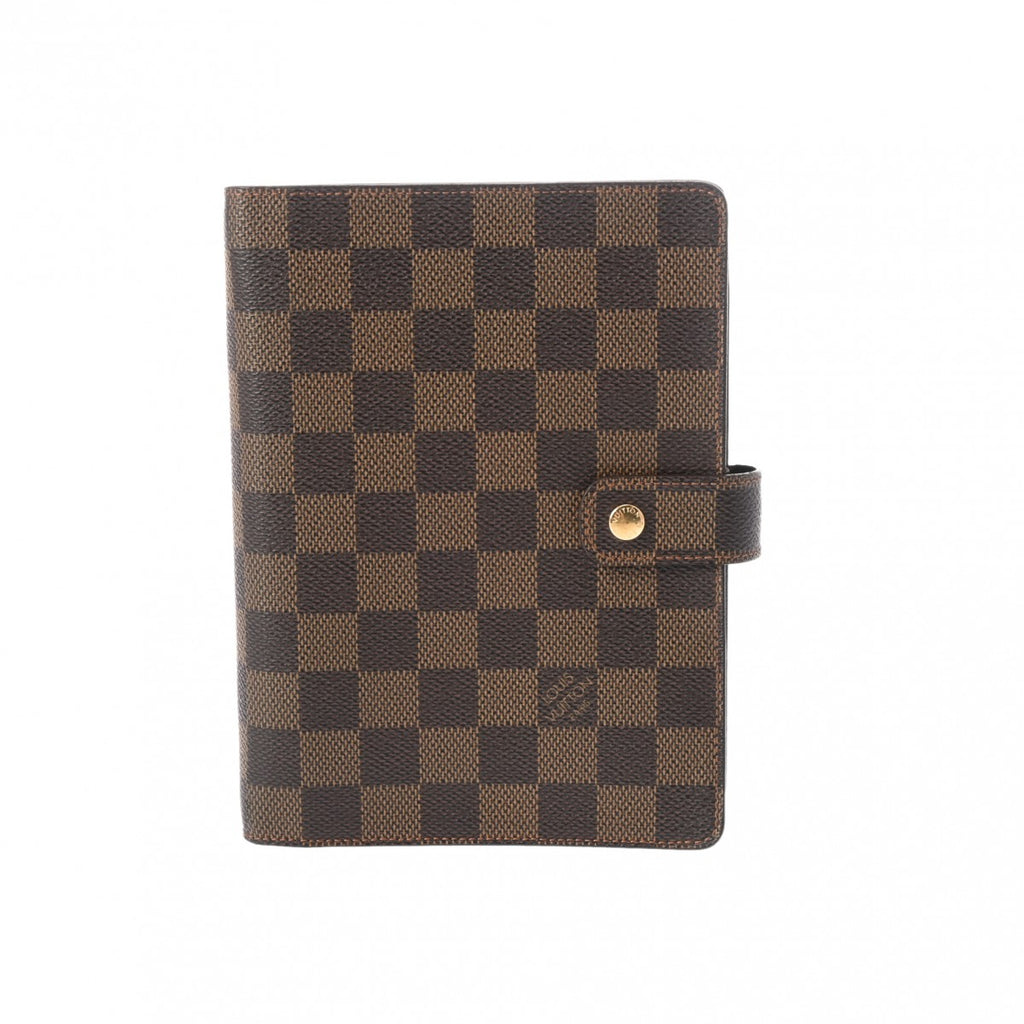 ルイヴィトンアジェンダ MM 14137 ブラウン ユニセックス ダミエキャンバス 手帳カバー R20701 LOUIS VUITTON 中古 –  銀蔵オンライン