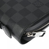 LOUIS VUITTON ルイヴィトン ダミエグラフィット ジッピー XL トラベルケース 黒/グレー N41503 メンズ ダミエグラフィットキャンバス 長財布 Aランク 中古 銀蔵