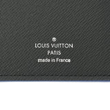 LOUIS VUITTON ルイヴィトン タイガ ポルトフォイユ ブラザ ノワール/ブルー M30558 メンズ レザー 長財布 Aランク 中古 銀蔵