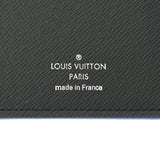 LOUIS VUITTON ルイヴィトン タイガ ポルトフォイユ ブラザ ノワール/ブルー M30558 メンズ レザー 長財布 Aランク 中古 銀蔵