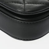 CHANEL シャネル マトラッセ ミニチェーンショルダー 17cm ブラック レディース ラムスキン ショルダーバッグ Aランク 中古 銀蔵