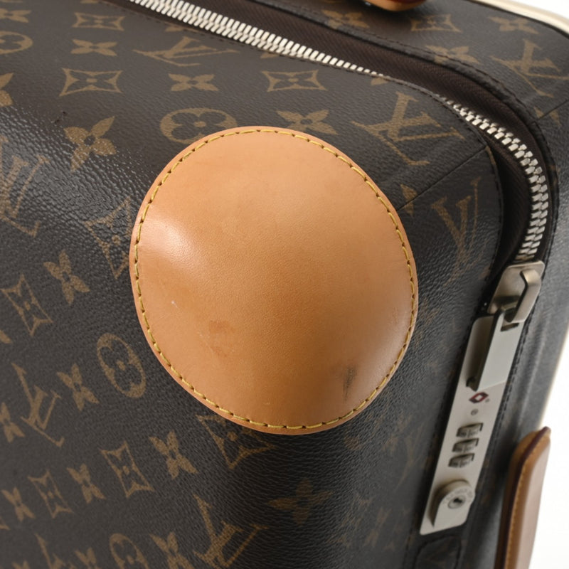 LOUIS VUITTON ルイヴィトン モノグラム ホライゾン 50 スーツケース ブラウン ユニセックス モノグラムキャンバス キャリーバッグ ABランク 中古 銀蔵