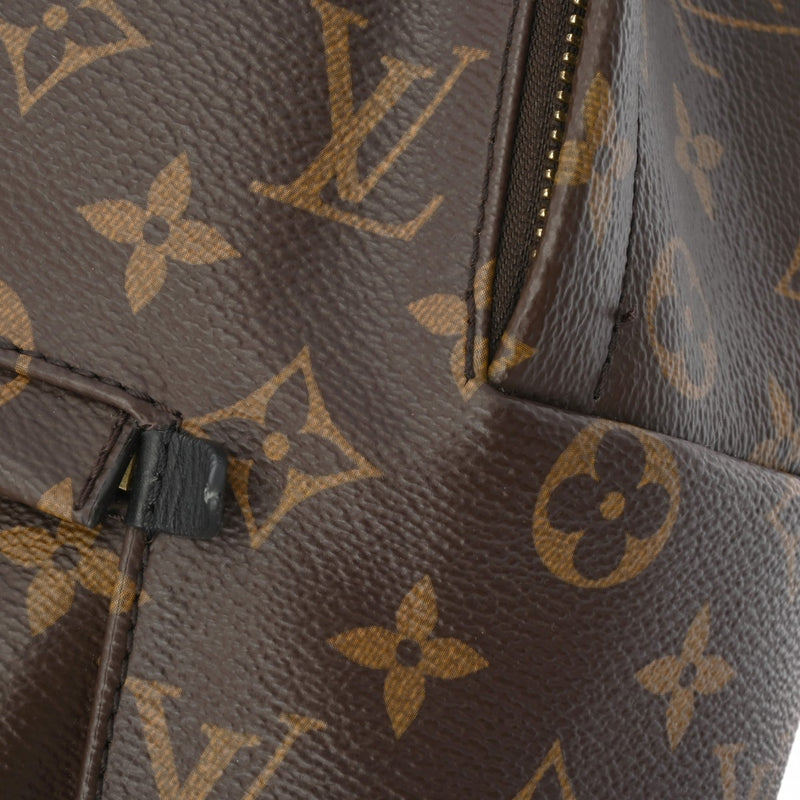 LOUIS VUITTON ルイヴィトン モノグラム パームスプリングMM  ブラウン M41561 ユニセックス モノグラムキャンバス リュック・デイパック ABランク 中古 銀蔵