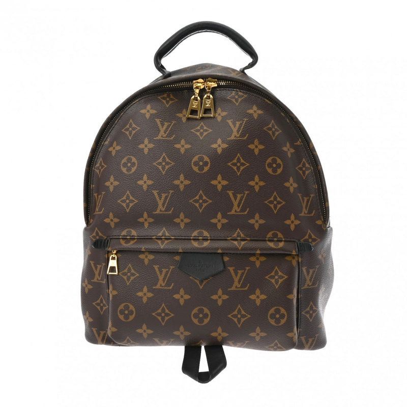 LOUIS VUITTON ルイヴィトン モノグラム パームスプリングMM  ブラウン M41561 ユニセックス モノグラムキャンバス リュック・デイパック ABランク 中古 銀蔵