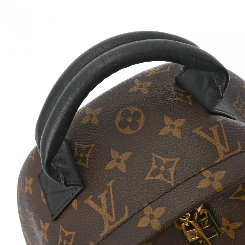 LOUIS VUITTON ルイヴィトン モノグラム パームスプリングMM  ブラウン M41561 ユニセックス モノグラムキャンバス リュック・デイパック ABランク 中古 銀蔵