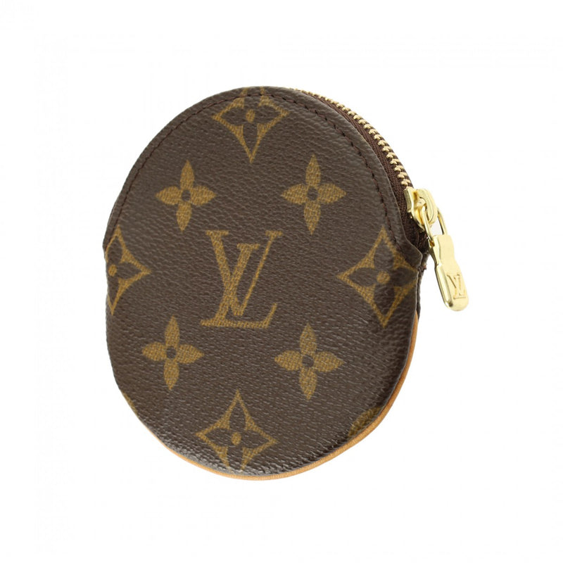 LOUIS VUITTON ルイヴィトン モノグラム ポルトモネロン ブラウン M61926 ユニセックス モノグラムキャンバス コインケース Aランク 中古 銀蔵