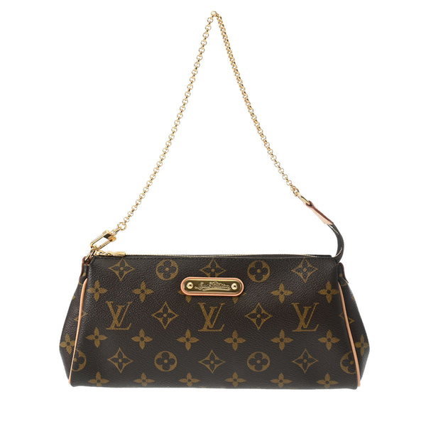 LOUIS VUITTON ルイヴィトン モノグラム エヴァ 2WAY ブラウン M95567 レディース モノグラムキャンバス ショルダーバッグ 新同 中古 銀蔵