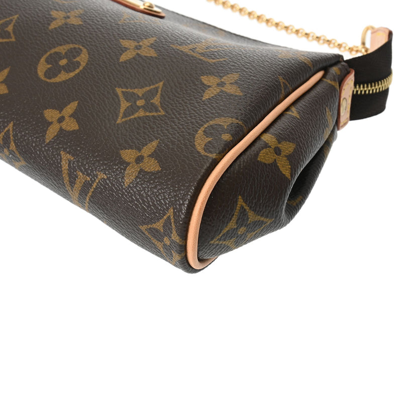 LOUIS VUITTON ルイヴィトン モノグラム エヴァ 2WAY ブラウン M95567 レディース モノグラムキャンバス ショルダーバッグ 新同 中古 銀蔵