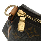 LOUIS VUITTON ルイヴィトン モノグラム エヴァ 2WAY ブラウン M95567 レディース モノグラムキャンバス ショルダーバッグ 新同 中古 銀蔵