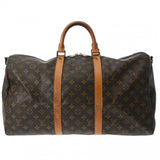 LOUIS VUITTON ルイヴィトン モノグラム キーポル バンドリエール 50 ブラウン M41416 ユニセックス モノグラムキャンバス ボストンバッグ Bランク 中古 銀蔵