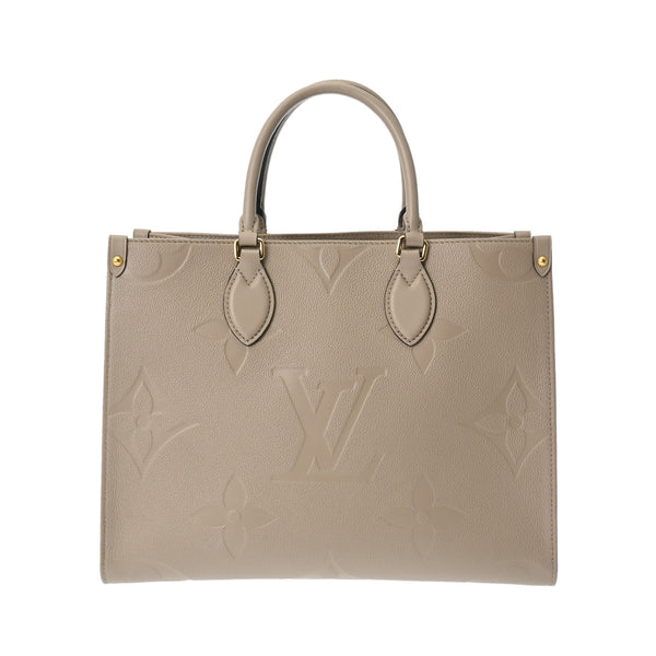 LOUIS VUITTON ルイヴィトン モノグラムアンプラント オンザゴー MM 2WAY トゥルトレール M45607 レディース レザー ハンドバッグ Aランク 中古 銀蔵