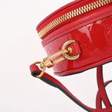 LOUIS VUITTON ルイヴィトン モノグラムヴェルニ ミニ ボワットシャポー ルージュ M90498 レディース モノグラムヴェルニ ショルダーバッグ Aランク 中古 銀蔵