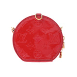 LOUIS VUITTON ルイヴィトン モノグラムヴェルニ ミニ ボワットシャポー ルージュ M90498 レディース モノグラムヴェルニ ショルダーバッグ Aランク 中古 銀蔵
