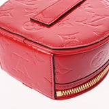 LOUIS VUITTON ルイヴィトン モノグラムヴェルニ ミニ ボワットシャポー ルージュ M90498 レディース モノグラムヴェルニ ショルダーバッグ Aランク 中古 銀蔵
