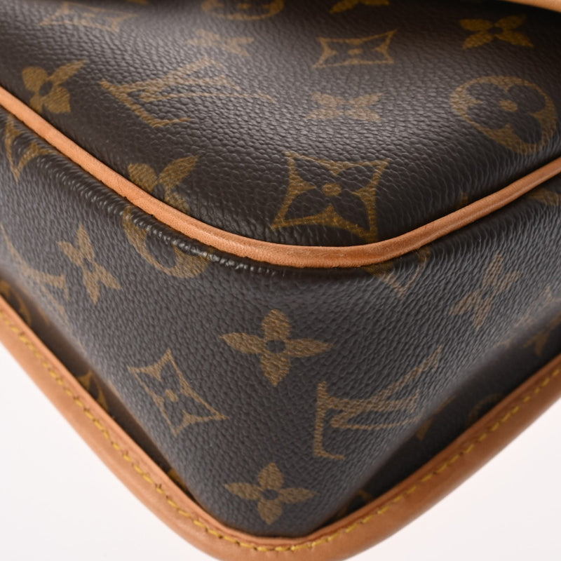 LOUIS VUITTON ルイヴィトン モノグラム ソローニュ ブラウン M42250 レディース モノグラムキャンバス ショルダーバッグ ABランク 中古 銀蔵