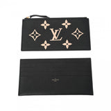 LOUIS VUITTON ルイヴィトン モノグラムアンプラント ポシェットフェリシー ノワール M82479 レディース レザー ショルダーバッグ Aランク 中古 銀蔵