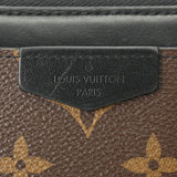 LOUIS VUITTON ルイヴィトン マカサー ジッピードラゴンヌ ブラウン/黒 M69407 メンズ モノグラムキャンバス 長財布 Aランク 中古 銀蔵