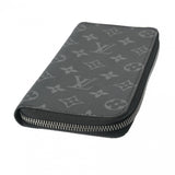 LOUIS VUITTON ルイヴィトン モノグラムエクリプス ジッピーウォレットヴェルティカル 黒/グレー M62295 メンズ モノグラムキャンバス モノグラムエクリプス 長財布 Aランク 中古 銀蔵