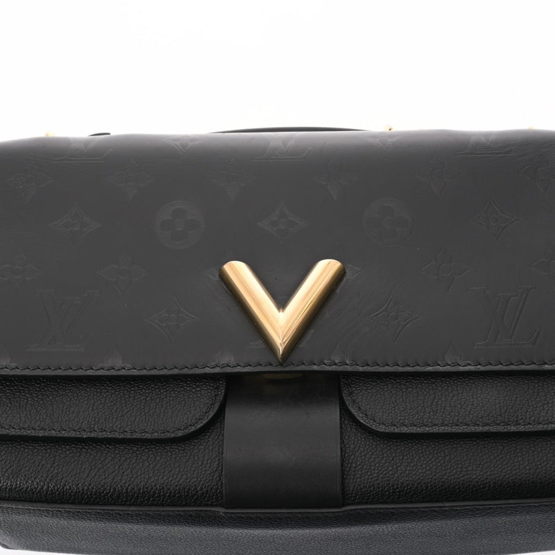 LOUIS VUITTON ルイヴィトン ヴェリー チェーンバッグ ノワール M42899 レディース レザー ショルダーバッグ ABランク 中古 銀蔵