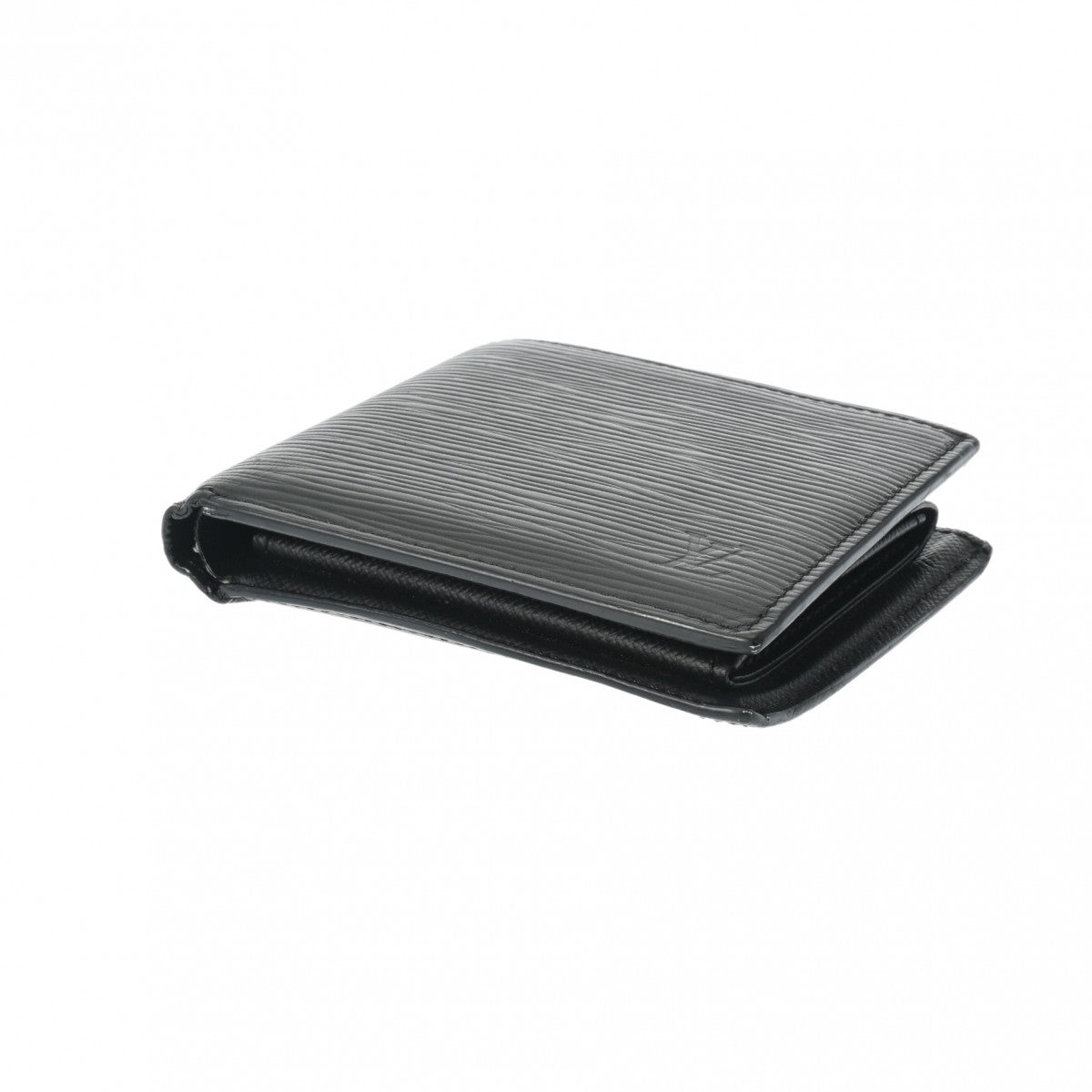 ルイヴィトン 美品 エピ ポルトフォイユ マルコ ブラック 二つ折り財布