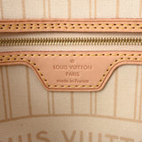 LOUIS VUITTON ルイヴィトン ダミエアズール ネヴァーフル MM ホワイト N41361 レディース ダミエアズールキャンバス トートバッグ Aランク 中古 銀蔵