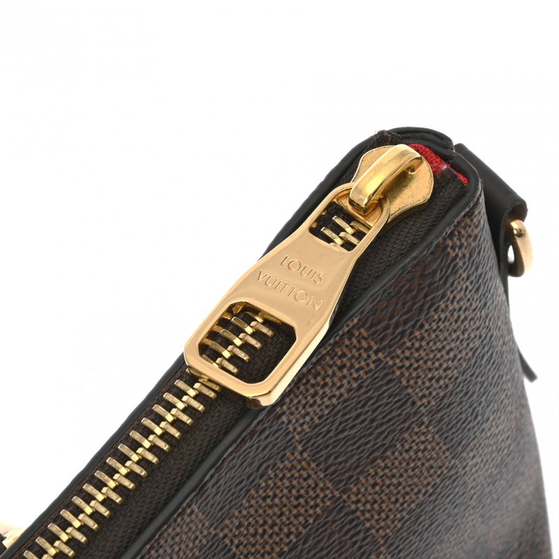 LOUIS VUITTON ルイヴィトン ダミエ シエナ PM 2WAY ブラウン N41545 レディース ダミエキャンバス ハンドバッグ Aランク 中古 銀蔵