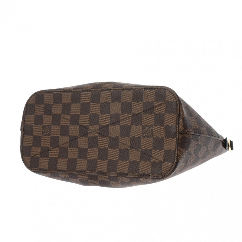 LOUIS VUITTON ルイヴィトン ダミエ シエナ PM 2WAY ブラウン N41545 レディース ダミエキャンバス ハンドバッグ Aランク 中古 銀蔵