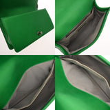 CHANEL シャネル ボーイシャネル チェーンショルダー 25cm グリーン A67086 レディース ラムスキン ショルダーバッグ Aランク 中古 銀蔵