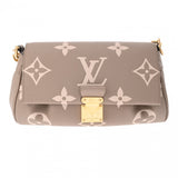 LOUIS VUITTON ルイヴィトン モノグラムアンプラント フェイボリット NM 2WAY トゥルティエールクレーム M45836 レディース レザー ショルダーバッグ Aランク 中古 銀蔵